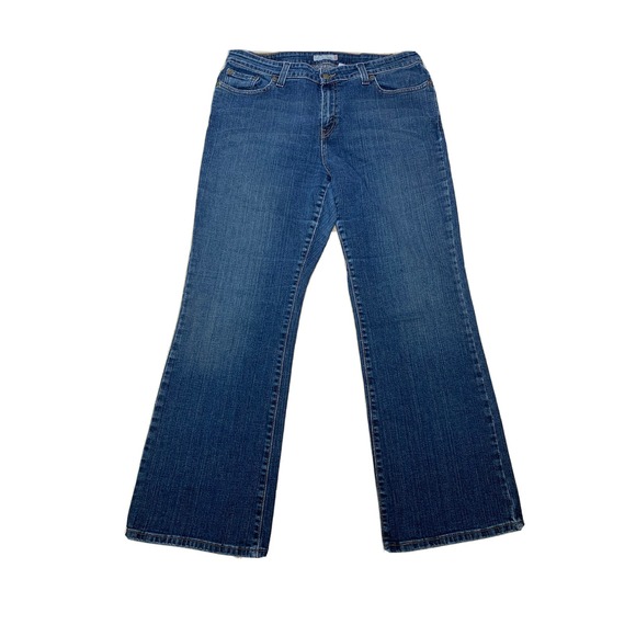 Levi's 515  Jeans Women Sz 16 M Approx 34x30 Bootcut Blue Denim  Mid Rise - Picture 1 of 8